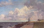 John Constable Harwich Lighthouse oil painting artist